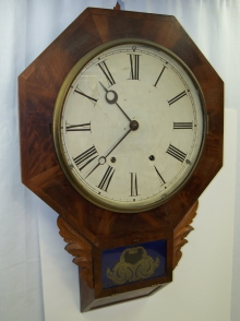 Chisel Bottom Wall Clock