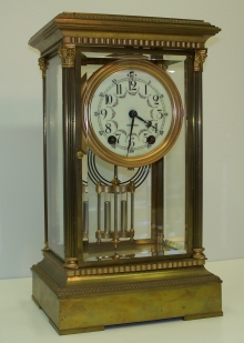 Empire Crystal Regulator Clock