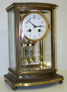 Tiffany Crystal Regulator Clock