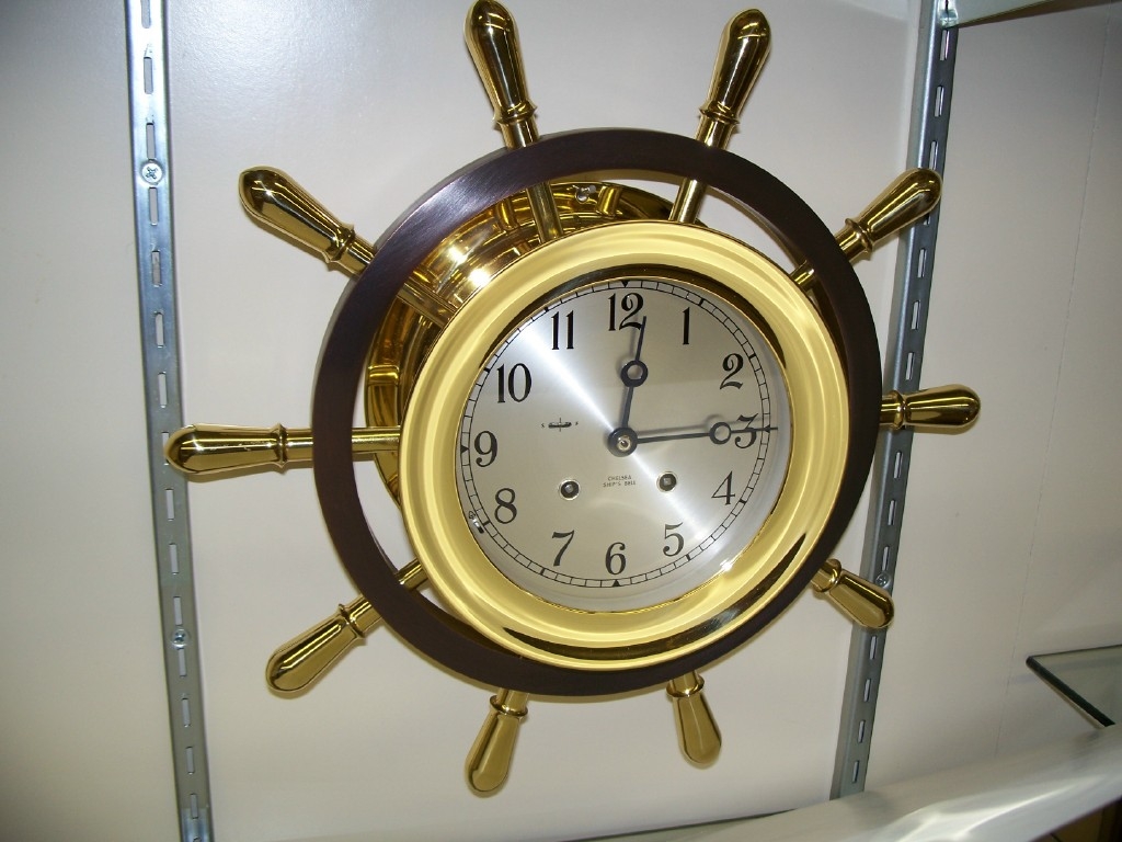 C3 New! Chelsea Ship's Bell Clock